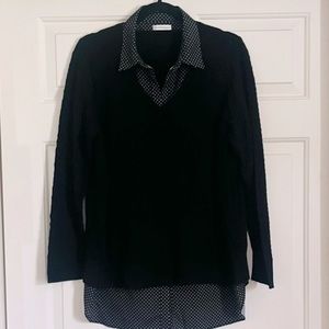 Croft & Barrow Button Down Shirt & Sweater